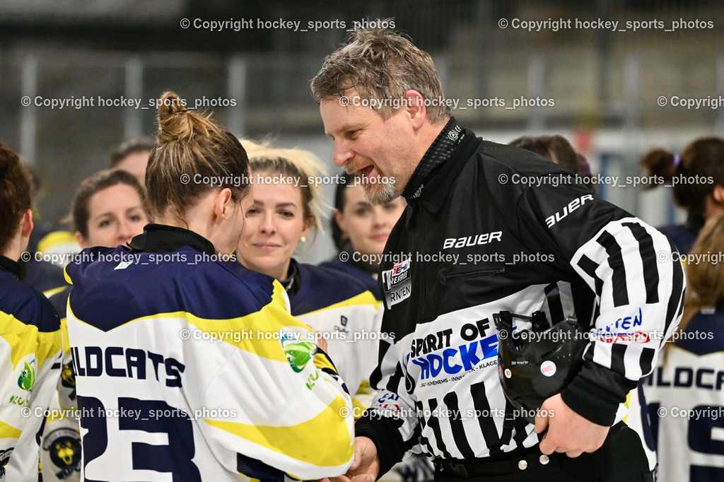WILDCATS PATERNION & Lady Hawks Siegerehrung-Meisterfeier | #23 Stuppnig Iris WILDCATS PATERNION, WILDCATS PATERNION &amp; Lady Hawks Siegerehrung-Meisterfeier, WILDCATS PATERNION &amp; Lady Hawks Siegerehrung-Meisterfeier am 12.03.2025 in Steindorf (Ossiachersee Halle), Austria, (Photo by Bernd Stefan)