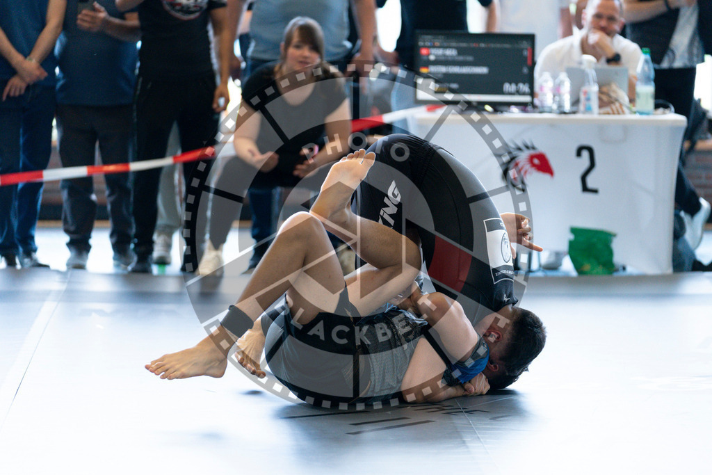 20240608PBB03037 | Fighters compete during the ILLCS VII summer edition luta livre competition in Hannover, Germany, on June 8, 2024.