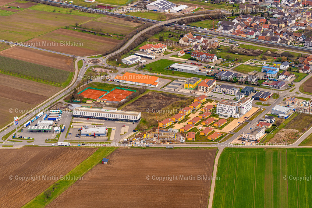 Ringsheim-2-12-03-23-1-11 | Bilder Fotos Luftbilder Luftaufnahmen Deutschland Süden Westen Schwarzwald Baden Württemberg  