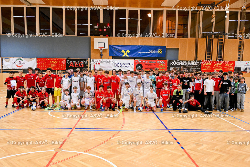 ASVÖ_ Fussball Nachwuchs Hallenturnier 2026_ SV Gallneukirchen_ 06.02.2026-144 | 06.02.2026, Gallneukirchen, AUT, ASVÖ, Fussball Nachwuchs Hallenturnier 2026, SV Gallneukirchen im Bild Teilnehmer U16©Harald Dostal / fodo.media - Realisiert mit Pictrs.com