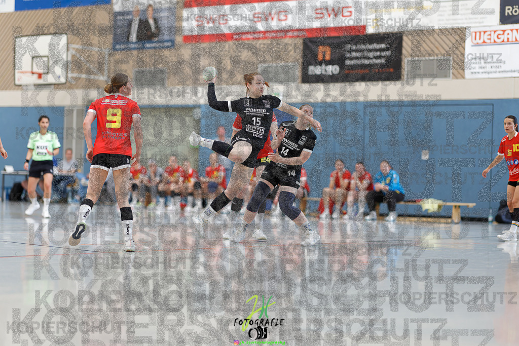 HSG Wettenberg - HSG Lumdatal | Wiederholungs-/Entscheidungsspiel um die Meisterschaft in der Frauen Oberliga Mitte und Aufstieg in die RegionalligaHSG Wettenberg - HSG Lumdatal am 11.05.2025 in Launsbach (Wettenberg) (Halle GS Launsbach (Wettenberg))Photo © 2025 - Jörg Heinrich - Realisiert mit Pictrs.com