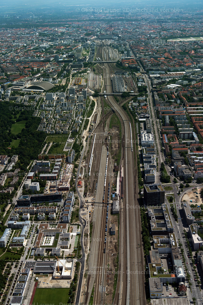 3804079 | Gleisanlagen und Hauptbahnhof, München