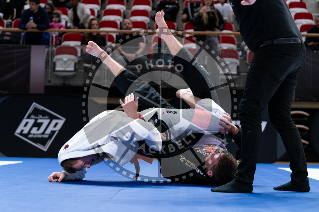 20241012PBB4189 | Athletes compete during the AJP Tour Europe Continental Jiu-Jitsu Professional Championship on October 12, 2024 in Almere near Amsterdam, Netherlands. © Chiara Dazi / photoblackbelt