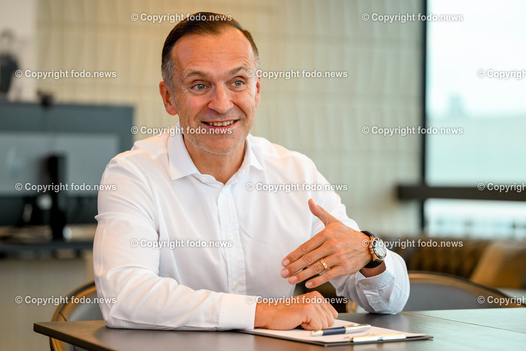 Gottfried Wurpes_ The Fitness Company_ Technogym_ 30.05.2023-14 | 30.05.2023, Leonding, AUT, The Fitness Company - Technogym, im Bild Gottfried Wurpes (CEO The Fitness Company / Technogym)