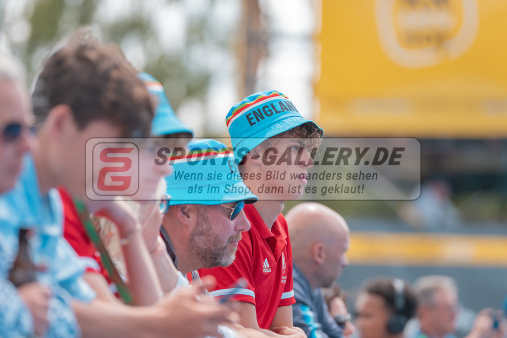 HK_20230713_101781 | Euro Hockey WU18 Spain vs England Championship Girls &amp; Boys am 13.7.2023 CHTC , Krefeld ,