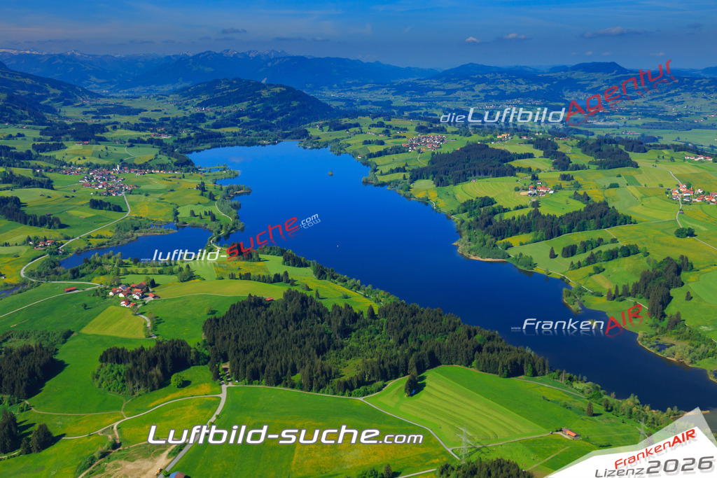 Luftbild von  Oy-mittelberg - Luftaufnahme wurde 2015 von https://frankenair.de mittels Flugzeug (keine Drohne) erstellt - die Geschenkidee