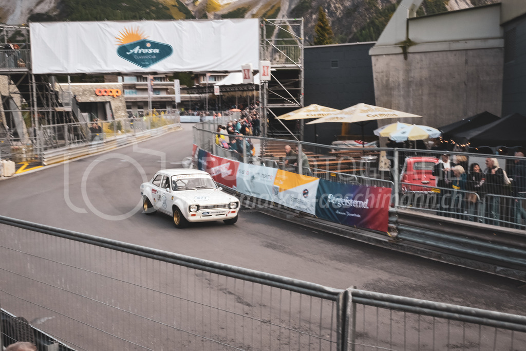 21. Arosa ClassicCar 2025 - 5. September 2025 | Heinz Köhli aus Bäch (SUI) in einem Ford Escort RS 2000 aus dem Jahre 1973 mit Startnummer 511 am Arosa ClassicCar 2025 in der Kategorie Competition..@arosaclassiccar, @arosa.official, #arosaclassiccar, #arosa, #76curves, #classiccarBild: Sportfotografie Markus Aeschimann | www.markus-aeschimann.ch - Realisiert mit Pictrs.com
