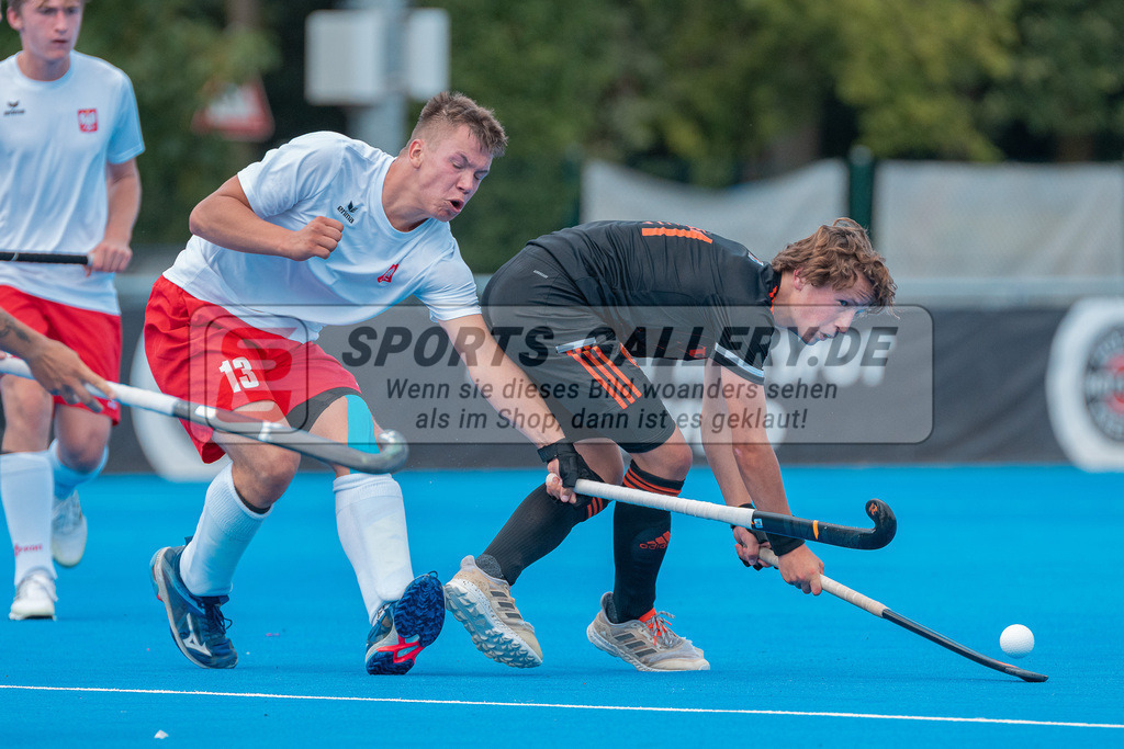 HK_20230710_100556 | Euro Hockey MU18 Netherland - Poland Championship Girls &amp; Boys am 10.7.2023 CHTC , Krefeld ,