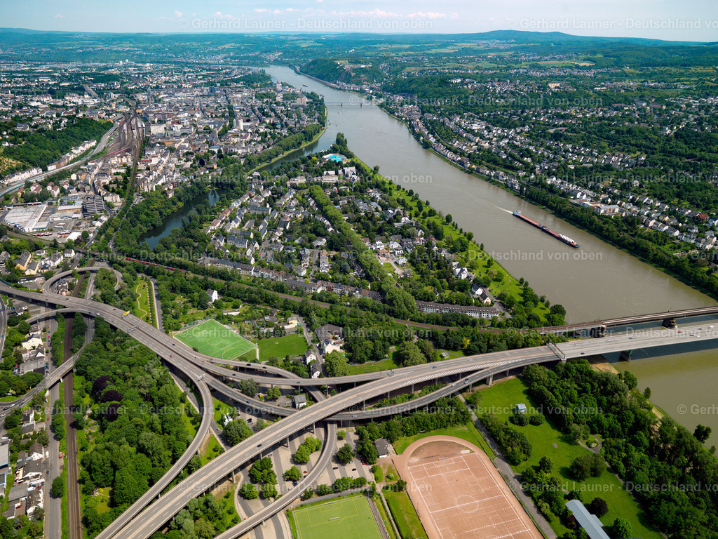 3092277 | Auffahrt zur Bundesstrasse 327 bei Koblenz Oberwerth
