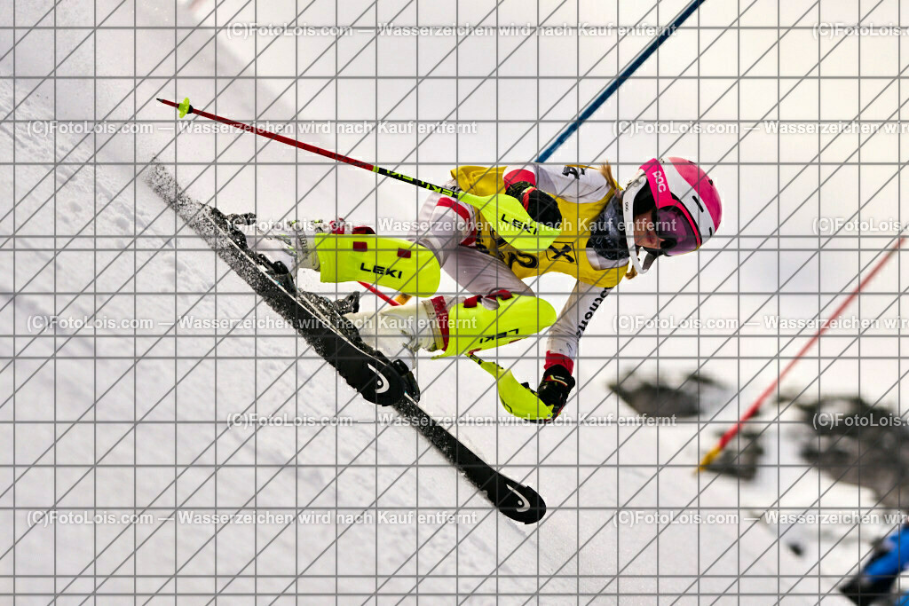 ALP8044_NOe-Kinder-LM_SL-I_Hochkar_HoppelSkroch Lena | (C)FotoLois.com, Alois Spandl. NÖ Kinder-Landesmeisterschaft, SLALOM im Draxlerloch am Hochkar, erster Lauf, So 18. Februar 2024.