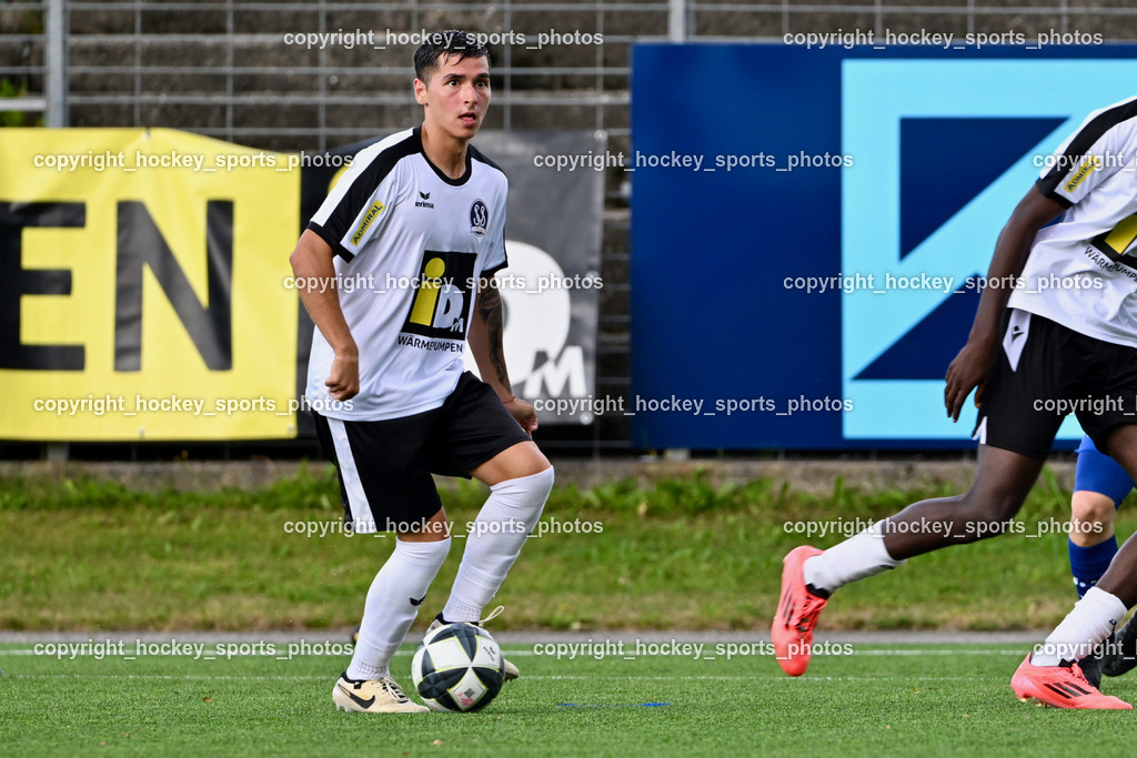 SV Spittal vs. UNION Matrei | #23 Santino Luca Nicastro Mirabella SV Spittal, SV Spittal vs. UNION Matrei, SV Spittal vs. UNION Matrei am 17.08.2025 in Spittal an der Drau (Goldeck Stadion), Austria, (Photo by Bernd Stefan)