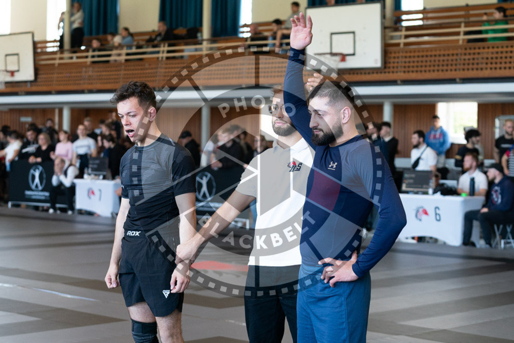 20250329PBB2020 | Fighters compete during the International Luta Livre (ILLCS) Germany IX Spring 2025 Competition spring on March 29, 2025 in Hannover, Germany.© Chiara Dazi