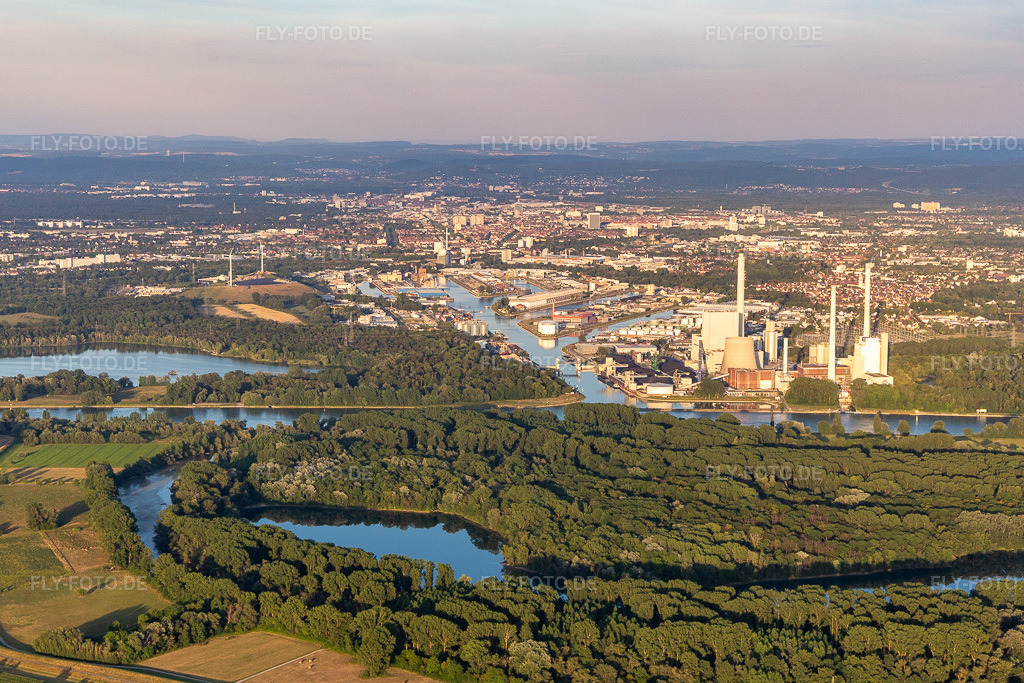 Luftbild: Goldgrund in Wörth am Rhein im Bundesland Rheinland-Pfalz in Deutschland. Foto: IMG_121044.jpg vom 23.07.2020 durch Werner Riehm/FLY-FOTO.de