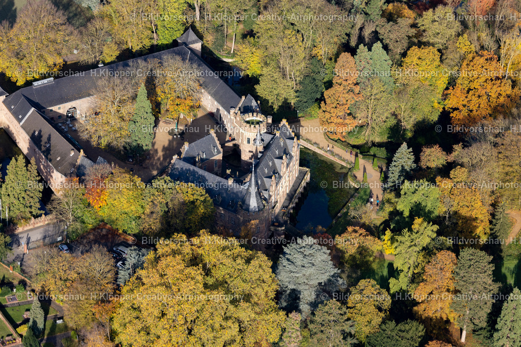 Luftbild Schloss Paffendorf in Bergheim im Rhein-Erft-Kreis-6763 | Luftbildfotografie und Luftbildfotograf Hermann Klöpper - Realisiert mit Pictrs.com