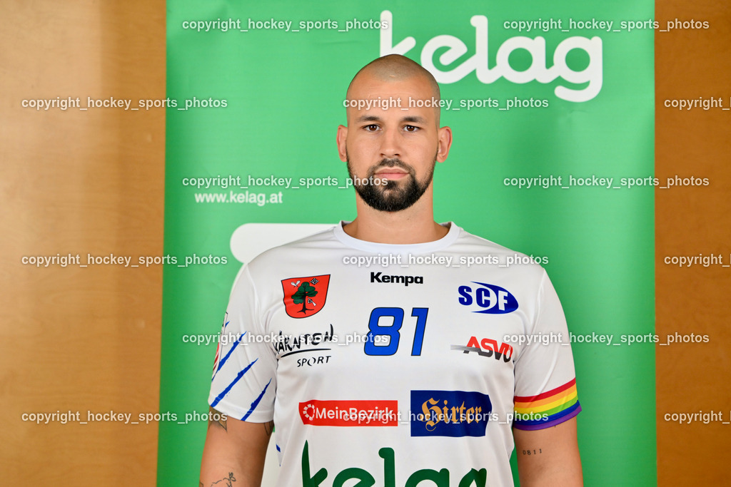 SC Ferlach Media Day | #81 Milicevic Adrian, SC Ferlach Media Day, SC Ferlach Media Day am 19.08.2024 in Ferlach (Ballspielhalle Ferlach), Austria, (Photo by Bernd Stefan)