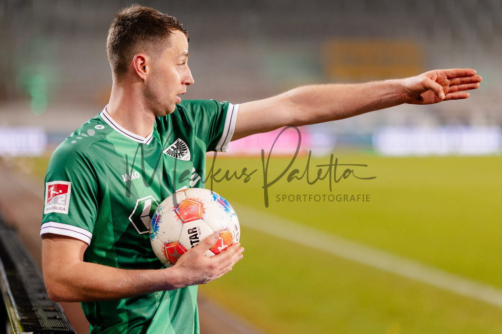 2. Bundesliga, Saison 2025/26, 21. Spieltag: SC Preußen Münster - VfL Bochum | Münster, 06.02.2026: 2. Bundesliga, 21. Spieltag, SC Preußen Münster gegen VfL Bochum im LVM-Preußenstadion in Münster. Foto: sportfotografie.ms | Markus Paletta - Realisiert mit Pictrs.com