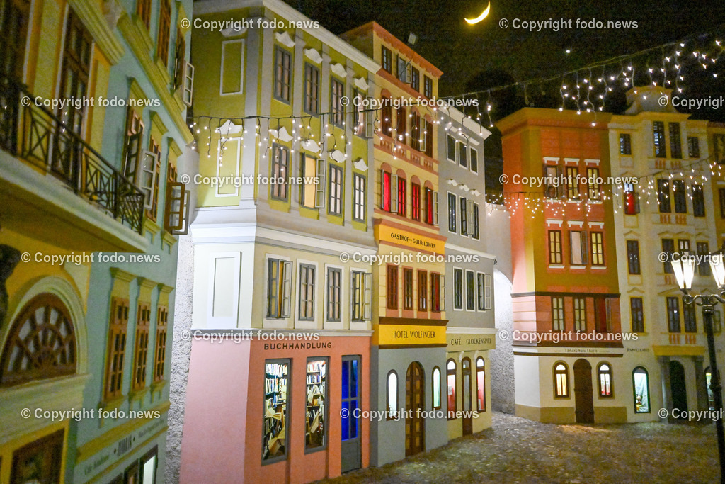 Poestlingberg_ Grottenbahn_ 26.02.2024-12 | 26.02.2024, Poestlingberg, Grottenbahn, AUT, Grottenbahn, Poestlingberg im Bild Hauptplatz Linz, Miniaturnachbildung