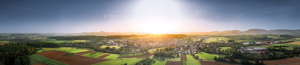Jebenhausen bei Sonnenaufgang | löwenblicke | shop