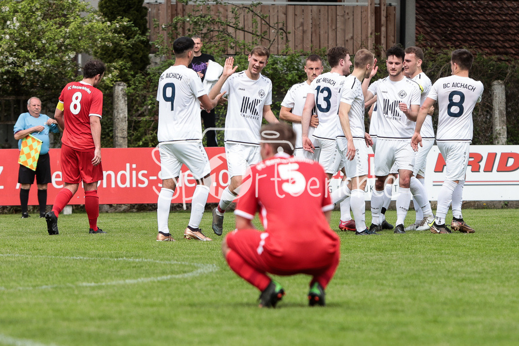BC Aichach - FC Rennertshofen | Jubel nach 3-0