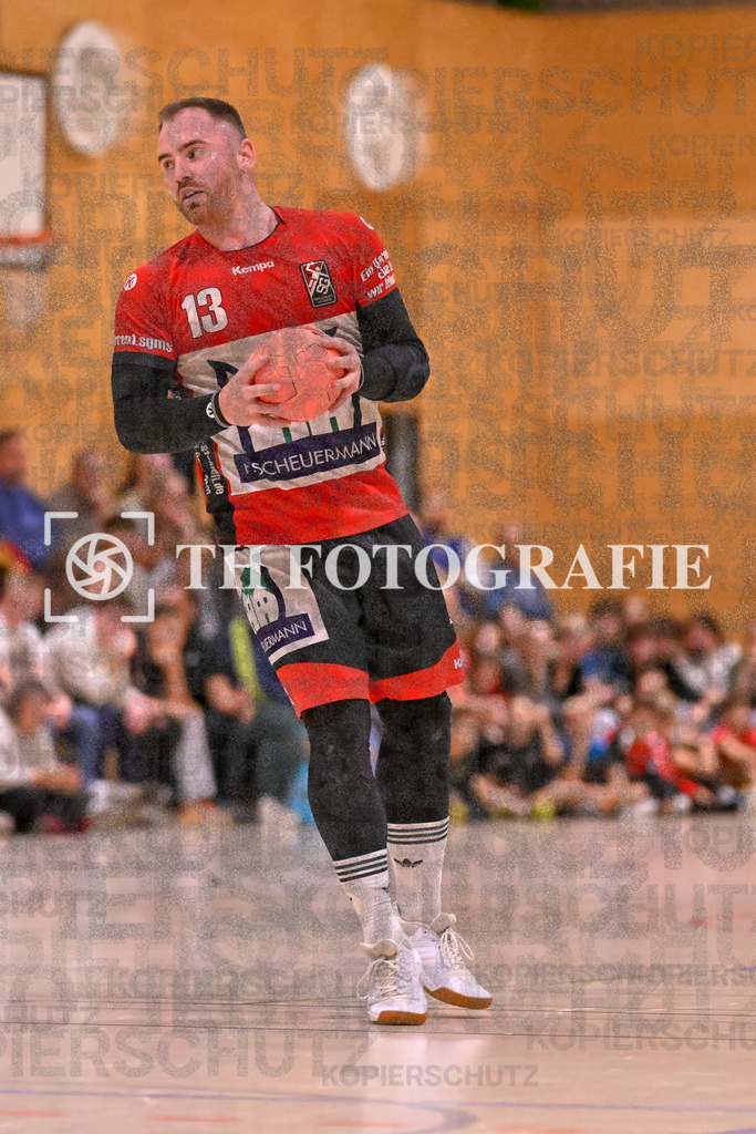 GER, SG Maulburg/Steinen - HSG Dreiland, Handball, Landesliga Suedbaden, 4. Spieltag, Saison 2024/2025, 12.10.2024 | Andre Leuchtmann (SG Maulburg/Steinen, #13)GER, SG Maulburg/Steinen - HSG Dreiland, Handball, Landesliga Suedbaden, 4. Spieltag, Saison 2024/2025, 12.10.2024Foto: TH Fotografie/Thomas Hess