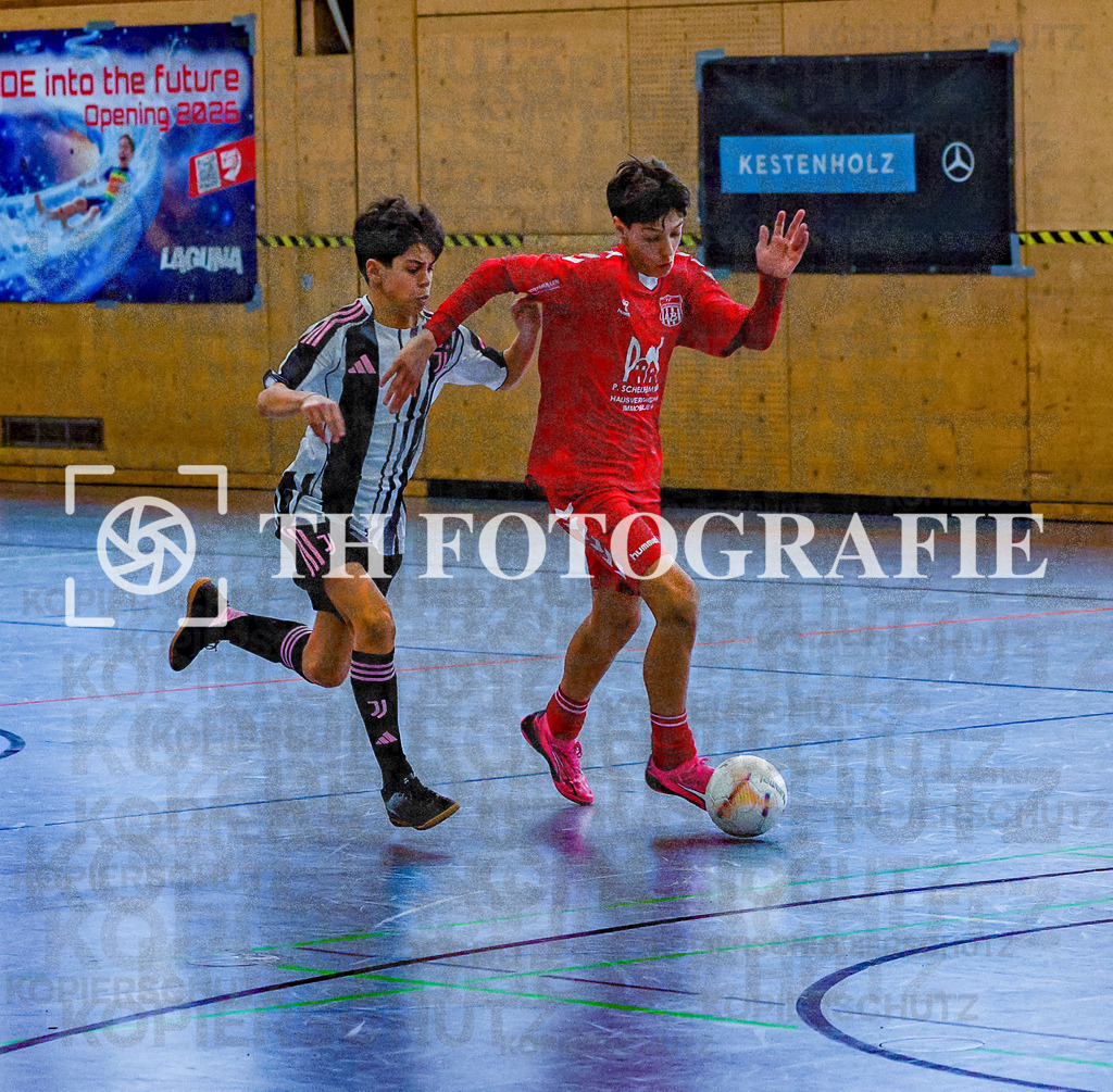 GER, Begegnung, Fussball, U14 Hallenturnier, PS-Immo-Cup 2026, 18.01.2026 | TH Fotografie