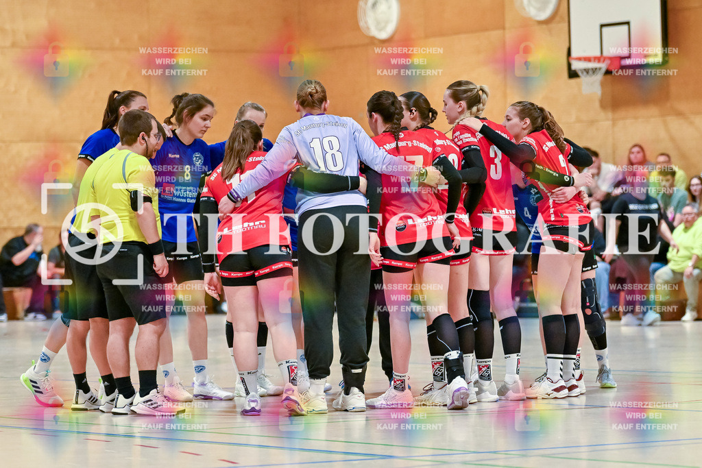 GER, SG Maulburg/Steinen - TuS Helmlingen, Frauen-Handball, Oberliga Suedbaden, 19. Spieltag, Saison 2024/2025, 23.03.2025 | Team SGMS F GER, SG Maulburg/Steinen - TuS Helmlingen, Frauen-Handball, Oberliga Suedbaden, 19. Spieltag, Saison 2024/2025, 23.03.2025Foto: TH Fotografie/Thomas Hess