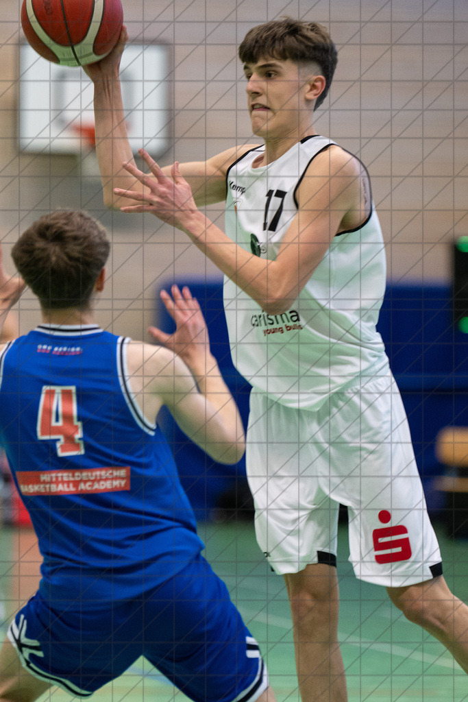 JBBL 24/25 | 21.03.2025 | Charisma Young Bulls vs. Mitteldeutsche Basketball Akademy | JBBL 24/25 | 21.03.2025 | Charisma Young Bulls vs. Mitteldeutsche Basketball Akademy | 1. Runde PlayOffs Gruppe Nord, 2. Spiel - - - - - CREDIT, www.bullenfotos.de, Martin König, Hörner Weg 40, D-49078 Osnabrück, +4917663732967, Nutzung und Weitergabe nur zu den vereinbarten Zwecken. Presseanfragen an Urheber. Alle Rechte beim Urheber. - - - - - - Realisiert mit Pictrs.com