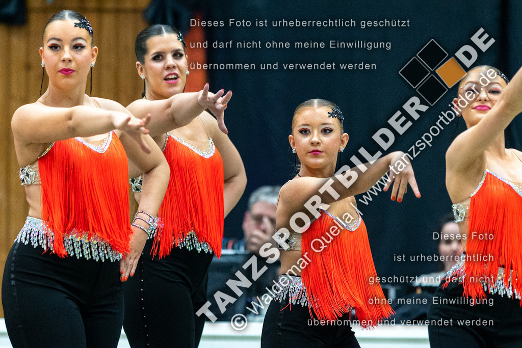 20230325-12486 | Hier finden Sie Tanz Bilder vom Latein und Standard Formationen tanzen. Sportbilder vom Tanzsport. Schöne Fotos und von Weltmeisterschaft, Europameisterschaft, Bundesliga, Regionalliga, Oberliga und Landesliga sowie von GOC Stuttgart, DanceComp, WM Bremen