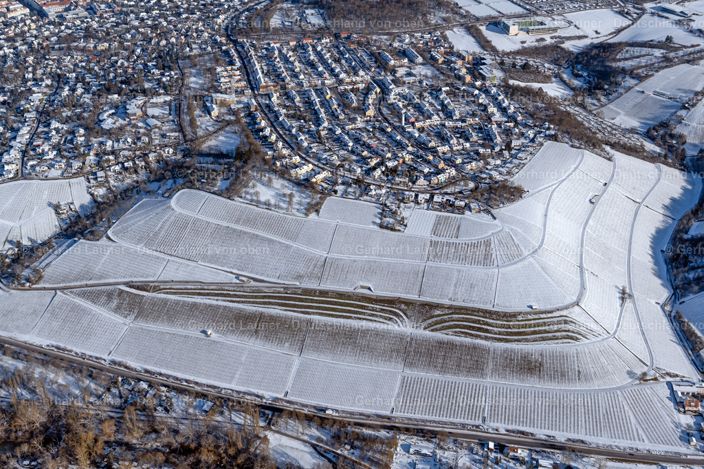 4043182 | winterliche Weinbergstrukturen am Neuberg bei Würzburg, Weinlage Abtsleite
