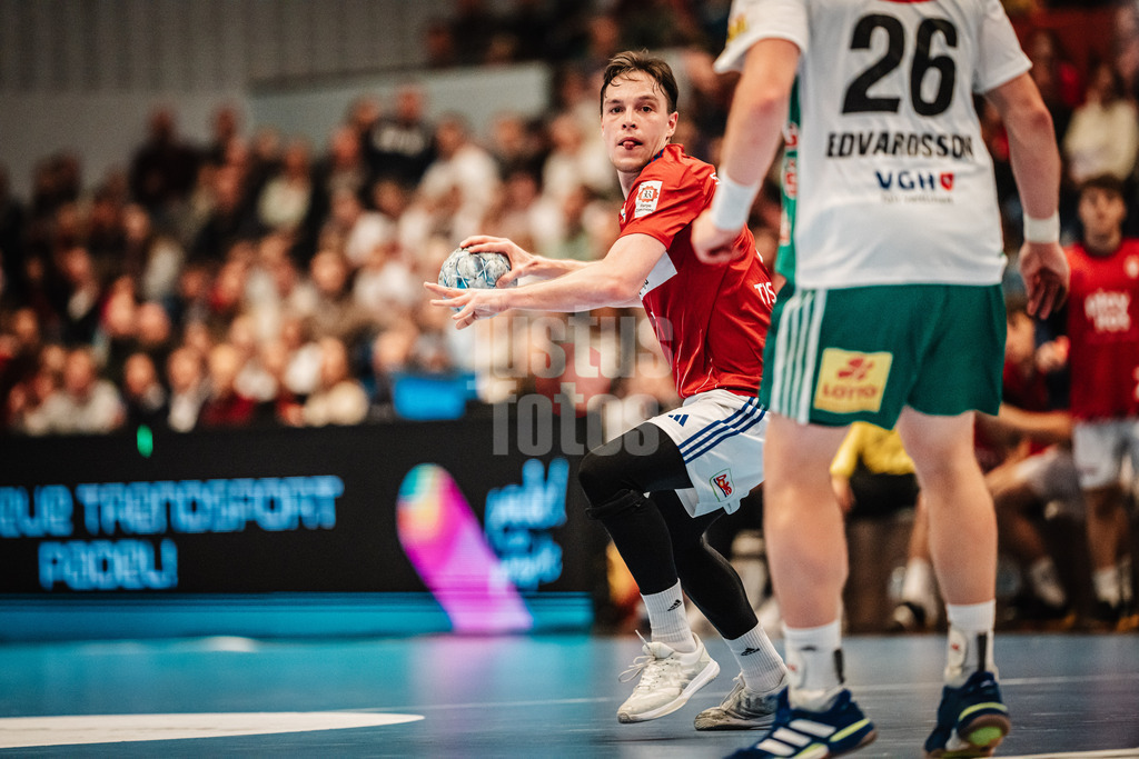 Handball | Männer | Saison 2024/2025 | DAIKIN Handball-Bundesliga | 8. Spieltag || Handball Sport Verein Hamburg vs. TSV Hannover-Burgdorf | 24.10.2024 | Leif Tissier (#7, Handball Sport Verein Hamburg)
