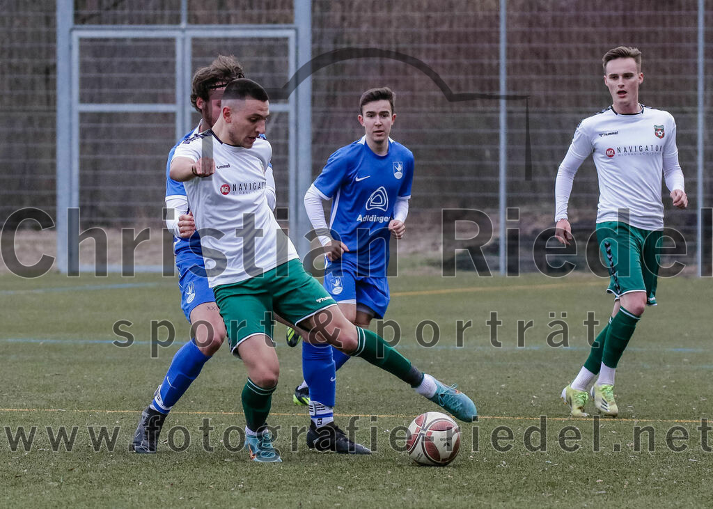 2024-02-17_038_FC_Schwaig_gegen_SV_Kranzberg | Marzling, Deutschland, 17.02.2024:
Fußball, Landesliga Südost 2023 / 2024, Testspiel, FC Schwaig gegen SV Kranzberg, Endergebnis: 4:1

Konstantinos Michail (FC Schwaig, #12)

Foto: Christian Riedel / fotografie-riedel.net