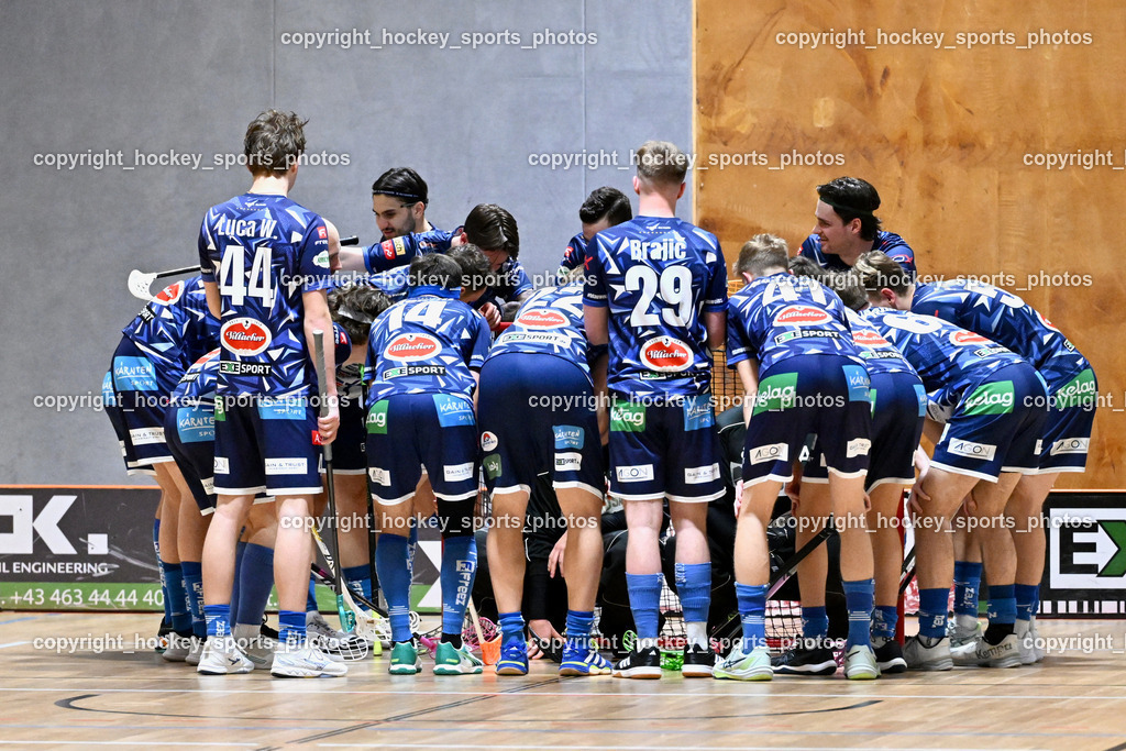 KAC Floorball vs. VSV Unihockey | VSV Unihockey Mannschaft, KAC Floorball vs. VSV Unihockey, KAC Floorball vs. VSV Unihockey am 21.03.2026 in Klagenfurt (Ballspielhalle Waidmannsdorf), Austria, (Photo by Bernd Stefan)