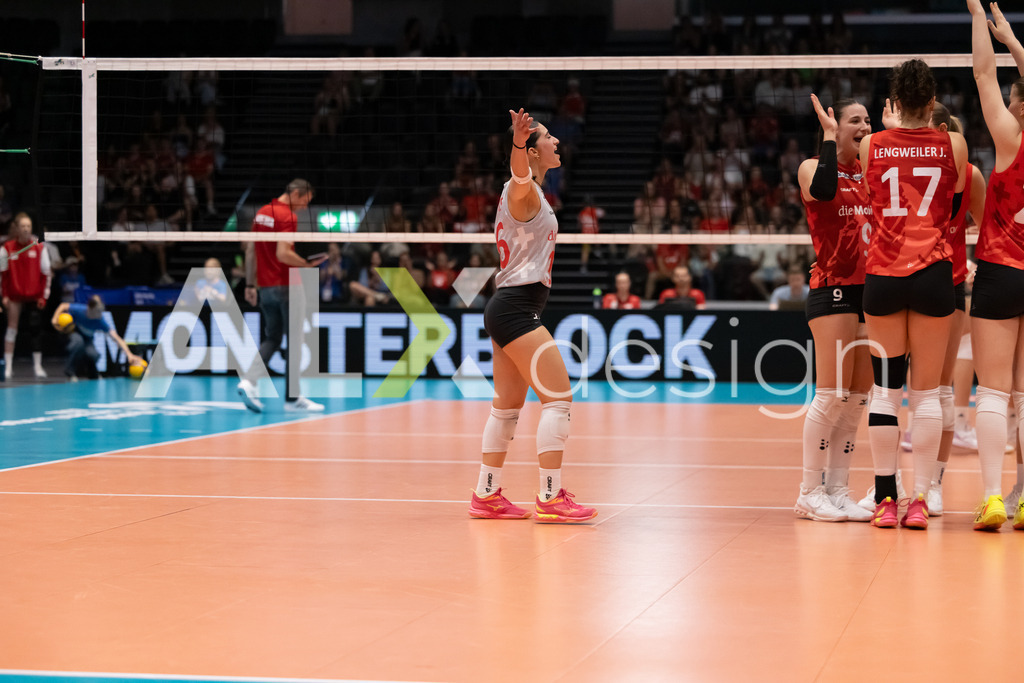 Austria v Switzerland - CEV European League Women | KRIENS, SWITZERLAND - JUNE 14: FABIANA MOTTIS of Switzerland during the CEV European League match between Austria and Switzerland at Pilatus Arena on June 14, 2026 in Kriens, Switzerland. - Realisiert mit Pictrs.com