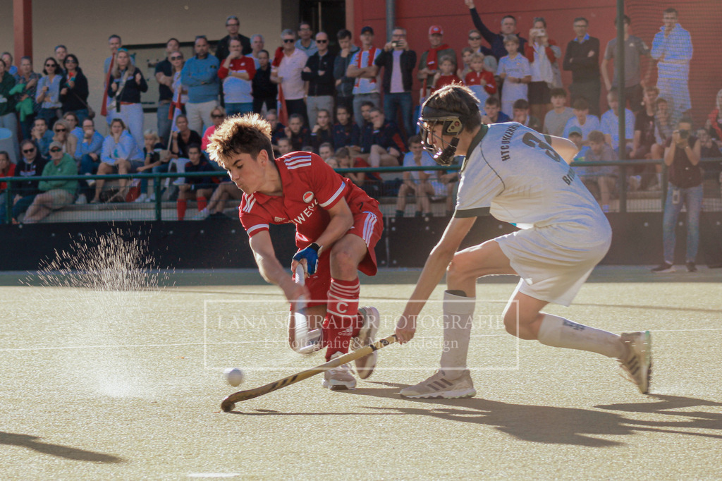 MU14 FINALE Westdeutsche Meisterschaft  Rot-Weiß Köln - HTC Uhlenhorst Mülheim 24.09.23 Düsseldorf-196 | lanaschraderfotografie - Realisiert mit Pictrs.com