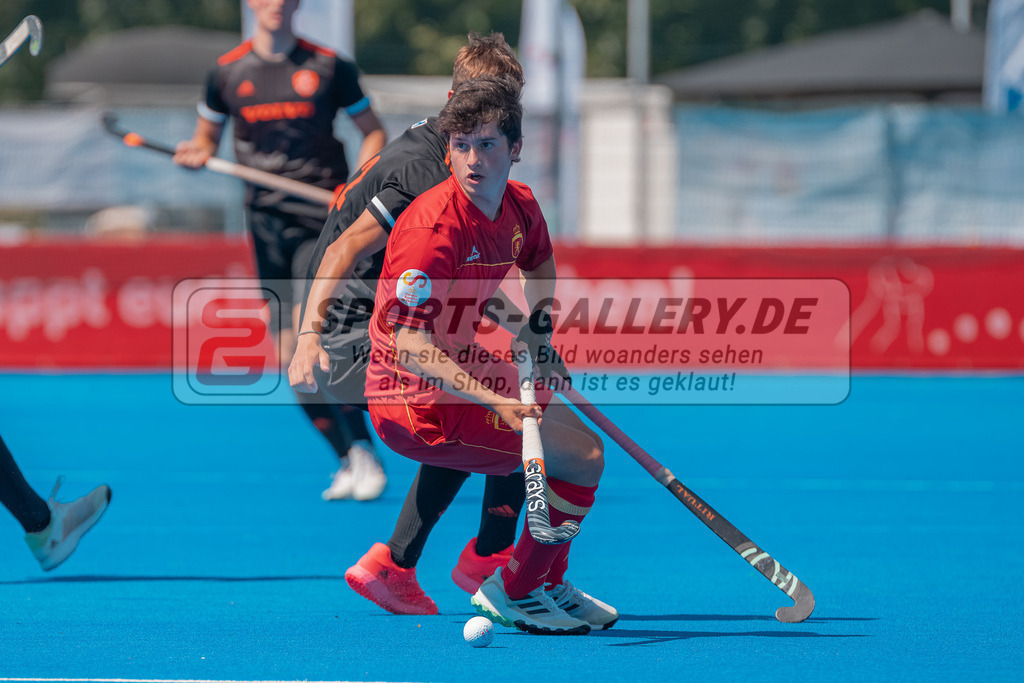 HK_20230711_101196 | Euro Hockey MU18 Spain vs Netherlands Championship Girls &amp; Boys am 11.7.2023 CHTC , Krefeld ,