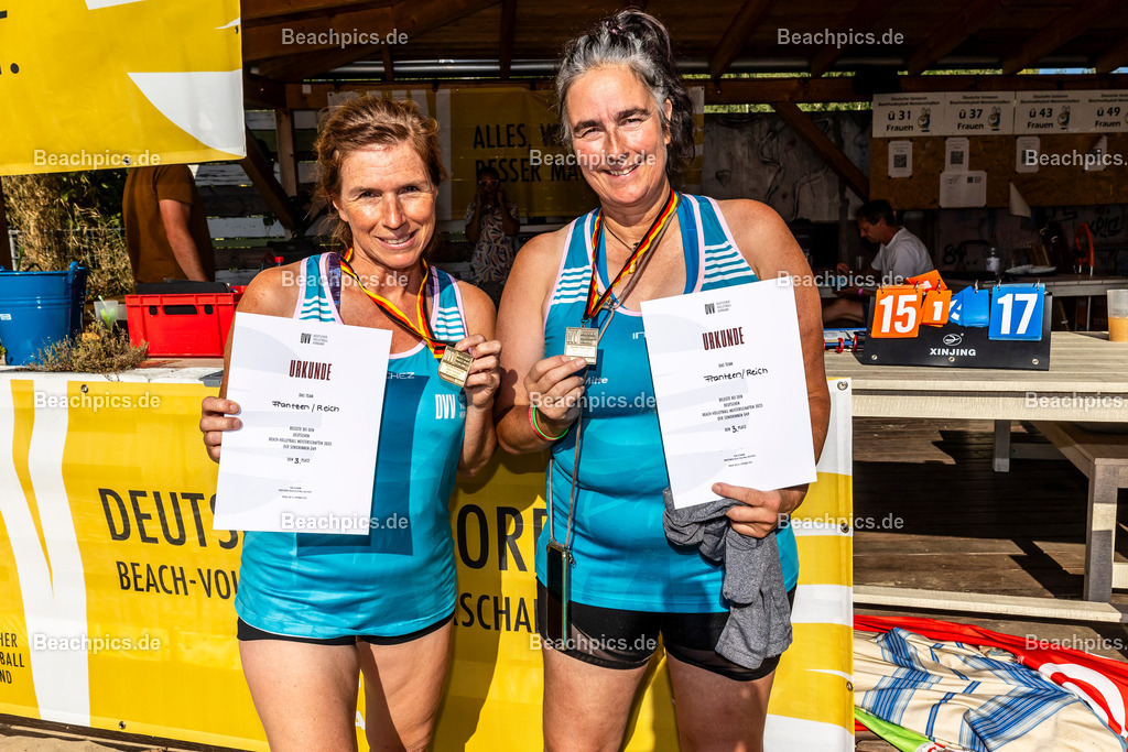 2023-00086415-DSBM-Deutsche-Senioren-Beach-Meisterschaft | Siegerehrung Platzierte DSBM 2023