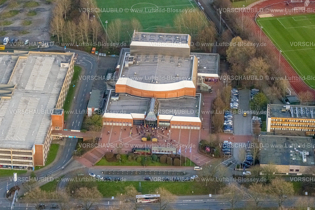 Bochum230102142 | Luftbild, STARLIGHT EXPRESS - Musicalhalle, Grumme, Bochum, Ruhrgebiet, Nordrhein-Westfalen, Deutschland