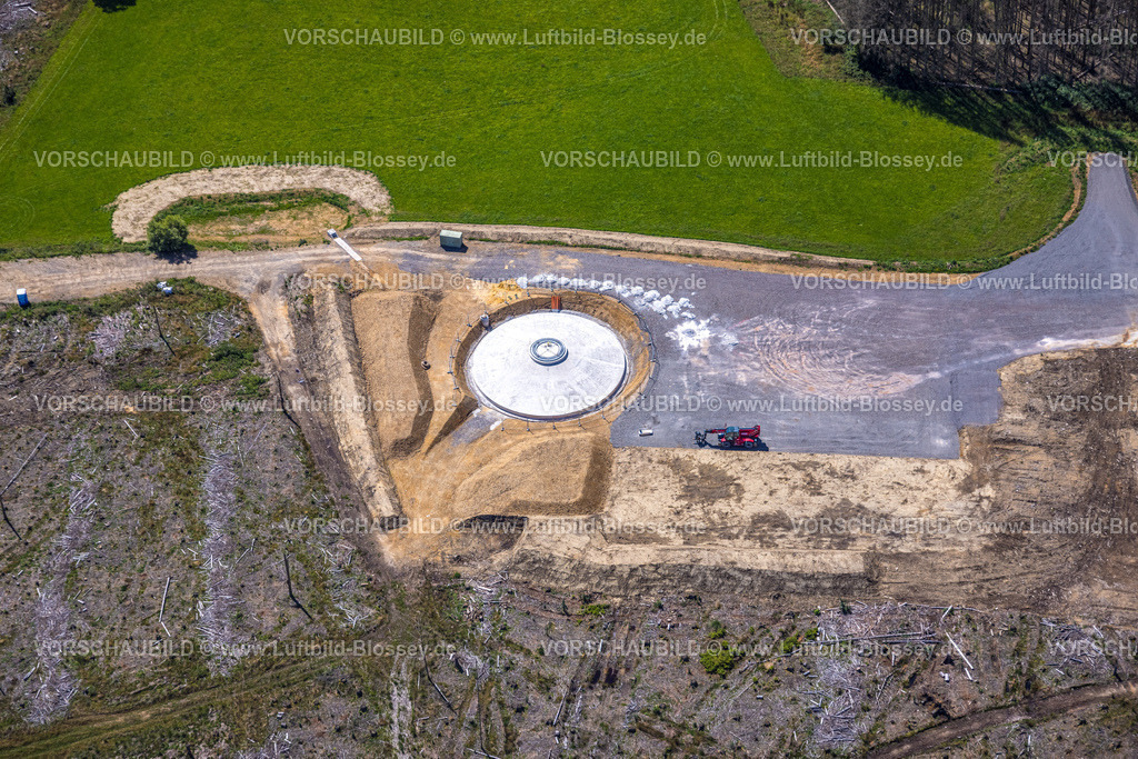 Breckerfeld230801811 | Luftbild, Logrötker Bach, Waldgebiet mit Waldschäden und Kahlschlag, Branten, Breckerfeld, Ruhrgebiet, Nordrhein-Westfalen, Deutschland