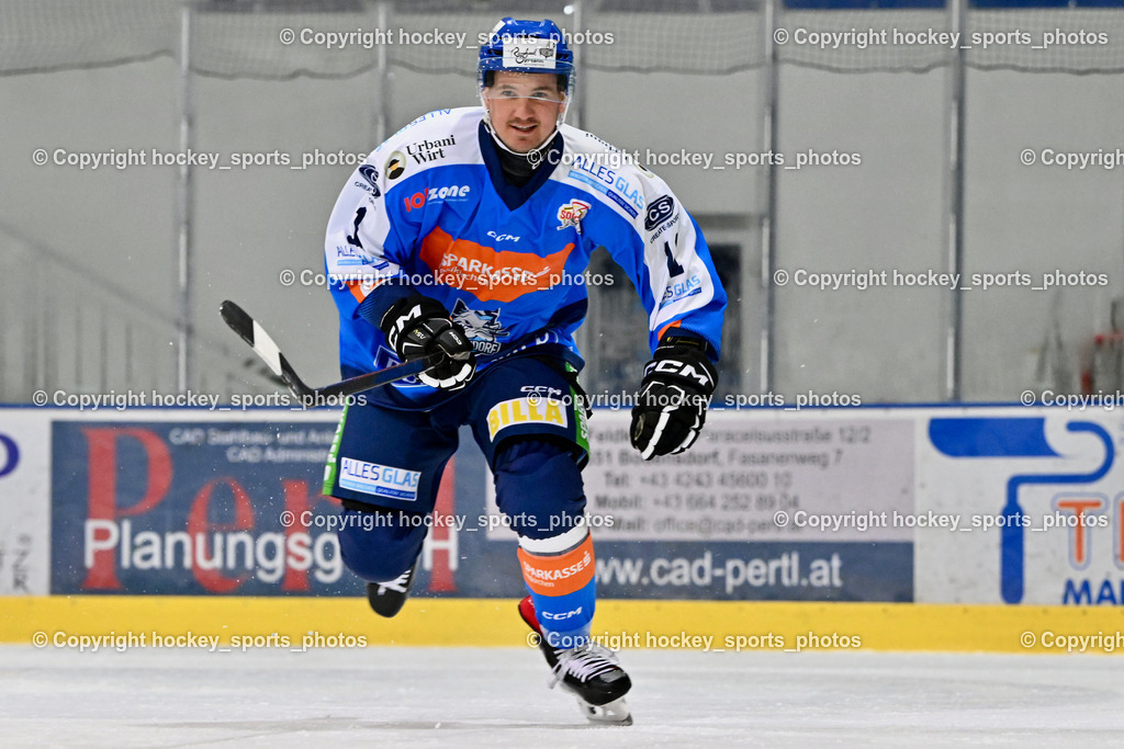 ESC Steindorf Sparkasse Feldkirchen Shooting | #11 Luka Kalan, ESC Steindorf Sparkasse Feldkirchen Shooting, ESC Steindorf Sparkasse Feldkirchen Shooting am 24.10.2025 in Steindorf (Ossiachersee Halle), Austria, (Photo by Bernd Stefan)
