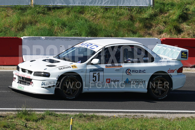 FIA European Hill Climb Championship – Rechberg 2026 | FIA European Hill Climb Championship at Rechberg, held from 24 to 26 April 2026 near Tulwitz, Styria, Austria. The image shows Janko MEDVED (SLO) Subaru Impreza GT MRC.