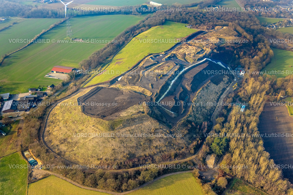 Kamp-Lintfort260101331 | Luftbild, Eyller Berg Abfallentsorgungsanlage Mülldeponie, Rayen, Neukirchen-Vluyn, Ruhrgebiet, Nordrhein-Westfalen, Deutschland