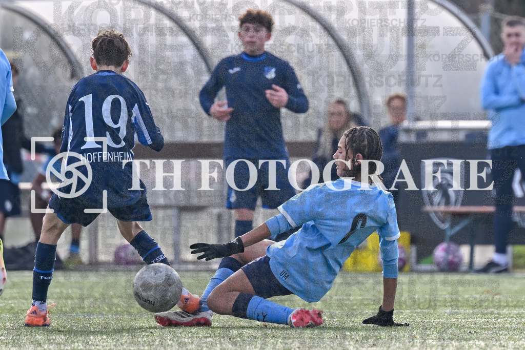 GER, Manchester City - TSG Hoffenheim, Fussball, PS-Immo-Cup 2026,U14 Feldturnier, 17.01.2026 | City, TSG Hoffenheim