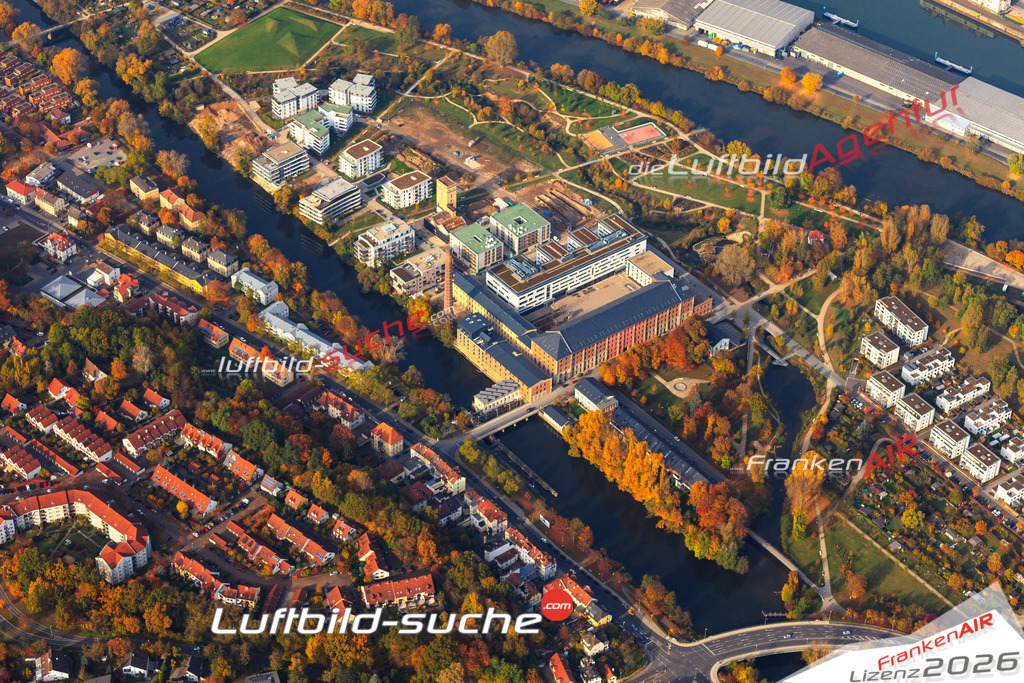 Die Luftaufnahme Gaustadt -  wurde vom UL-Flugzeug (keine Drohne) aus fotografiert.Hohe Druck- Auflösung-die Geschenkidee!