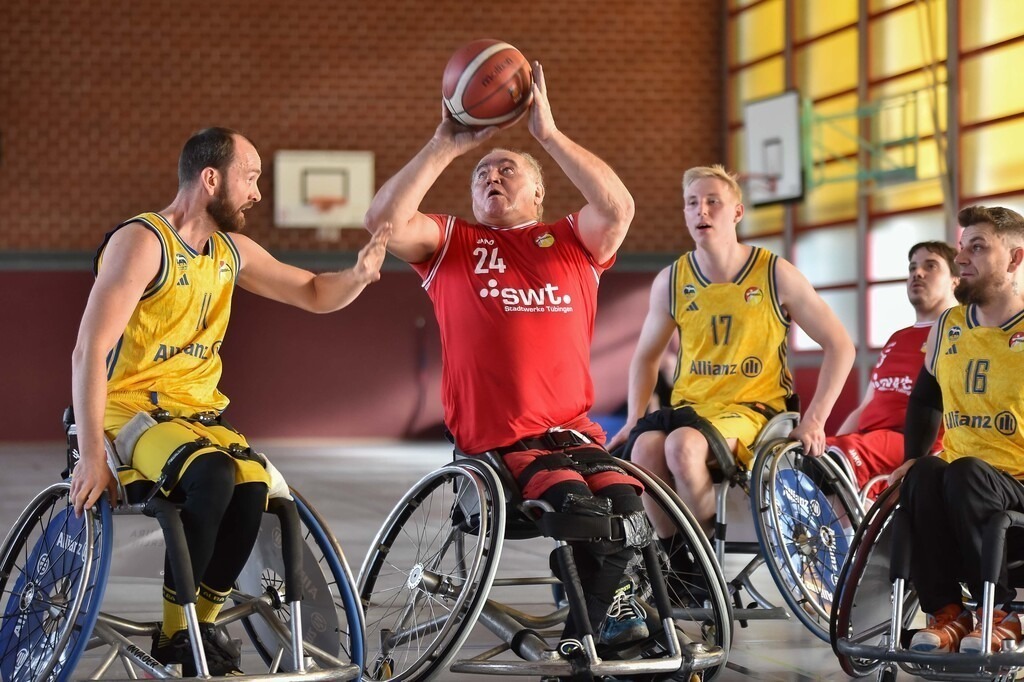 2024-11-23-0194 | RSKV Tuebingen vs. Alba Berlin, Rollstuhlbasketball, 2. Bundesliga Sued, 5. Spieltag, Saison 2024/2025, 23.11.2024, Foto: Ralph Kunze - Realisiert mit Pictrs.com