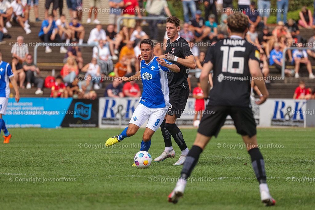 Giessen_Darmstadt (279) | 16.07.2023; Testspiel; Waldstadion Gießen; FC Gießen - SV Darmstadt 98; Ergebnis: 2:0 (0:0)