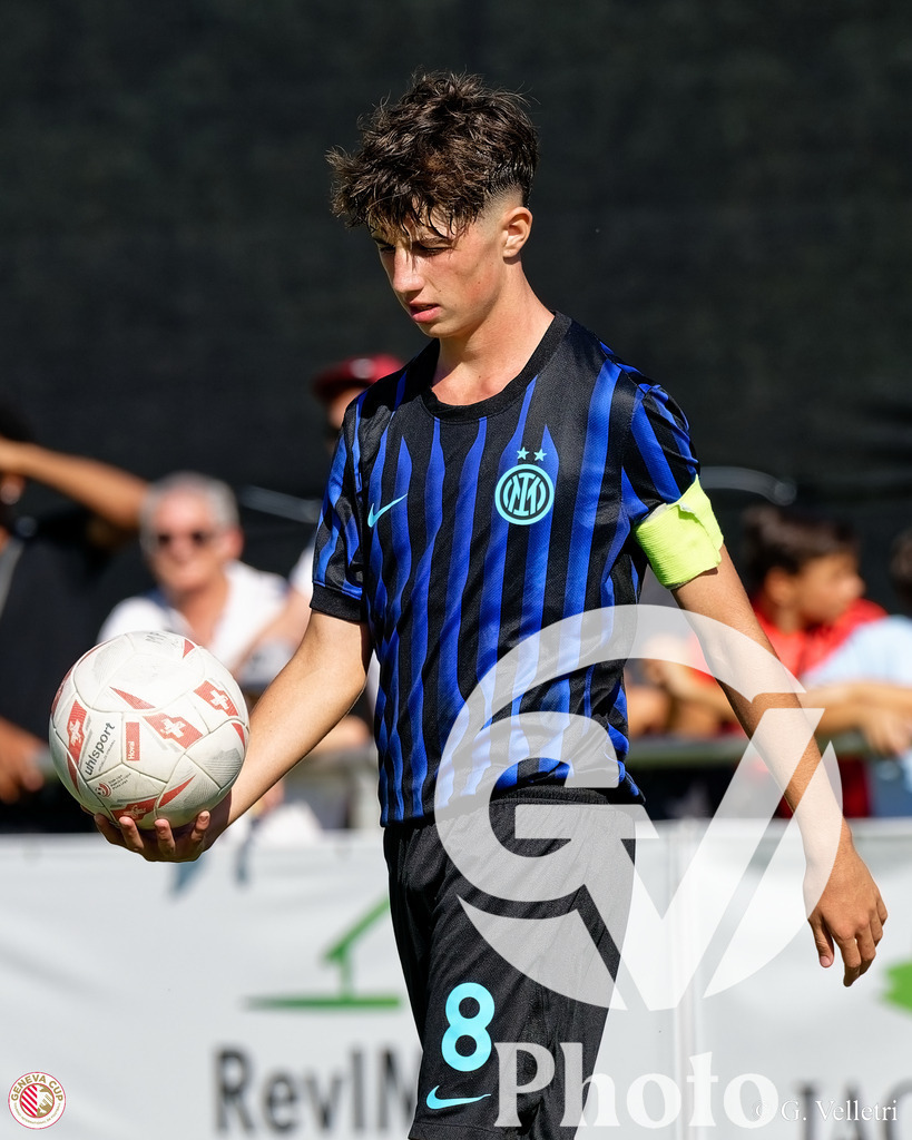 GenevaCup 3-4 - RC Deportivo v FC Inter Milan | during the GenevaCup 3-4 match between RC Deportivo and FC Inter Milan at Stade des Arberes in Meyrin, Switzerland