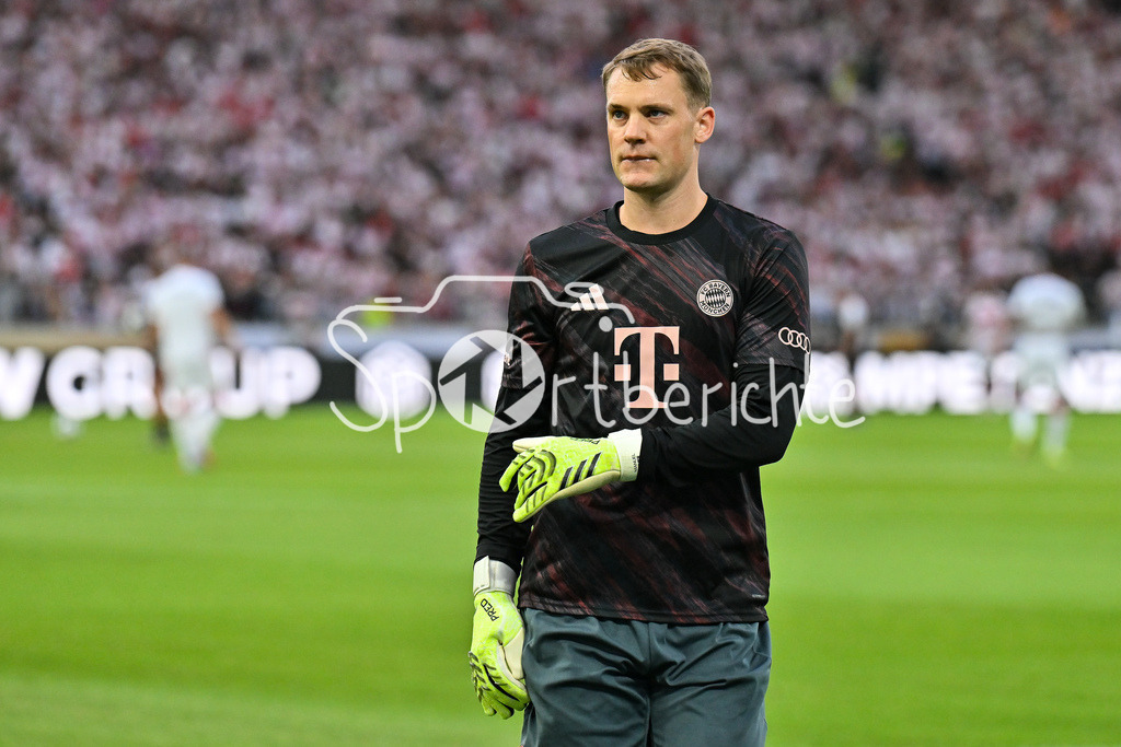 VfB Stuttgart - FC Bayern München | im Bild Manuel NEUER (FC Bayern Muenchen 1) / Einzelfoto / Freisteller / Franz-Beckenbauer Supercup: VfB Stuttgart - FC Bayern München; MHP Arena am 16.08.2025