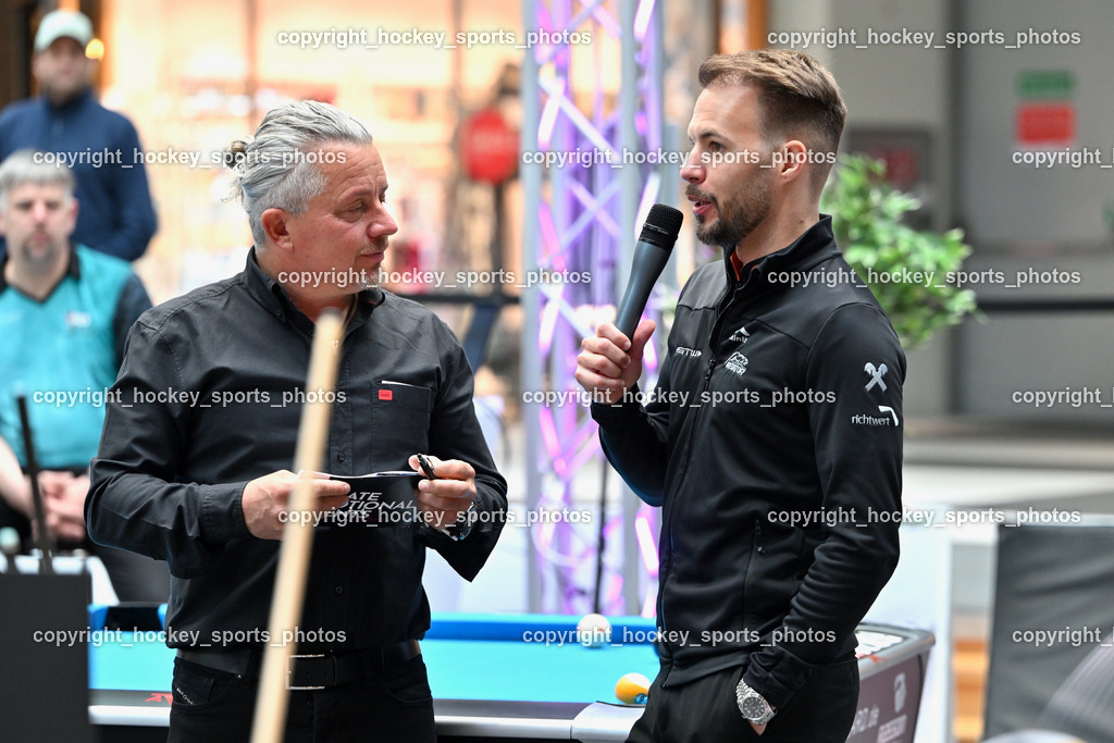Pool Billard Bundesliga 2025 im ATRIO | Albin Ouschan, Pool Billard Bundesliga 2025 im ATRIO, Pool Billard Bundesliga 2025 im ATRIO am 29.03.2025 in Villach (Atrio), Austria, (Photo by Bernd Stefan)