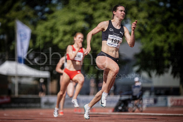 B&amp;S Kurpfalz Gala; Weinheim, 23.05.2026 | WEINHEIM, GERMANY - MAY 24: Lea Sophie Benzin (GER/Cologne Athletics) during the B&amp;S Kurpfalz Gala am 23.05.2026 at the  Sepp-Herberger-Stadium in Weinheim (Baden-Wuerttemberg / Germany).