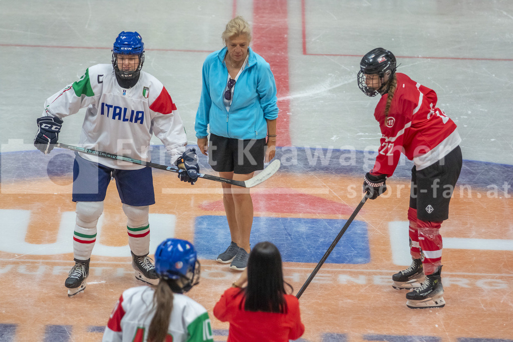 Dameneishockey | Dameneishockey, U18 Turnier am 31.08.2024 in Spittal (Eis-Sport-Arena - Sportzentrum Spittal), Austria, (Photo by Ernst Krawagner sport-fan.at) - Realisiert mit Pictrs.com